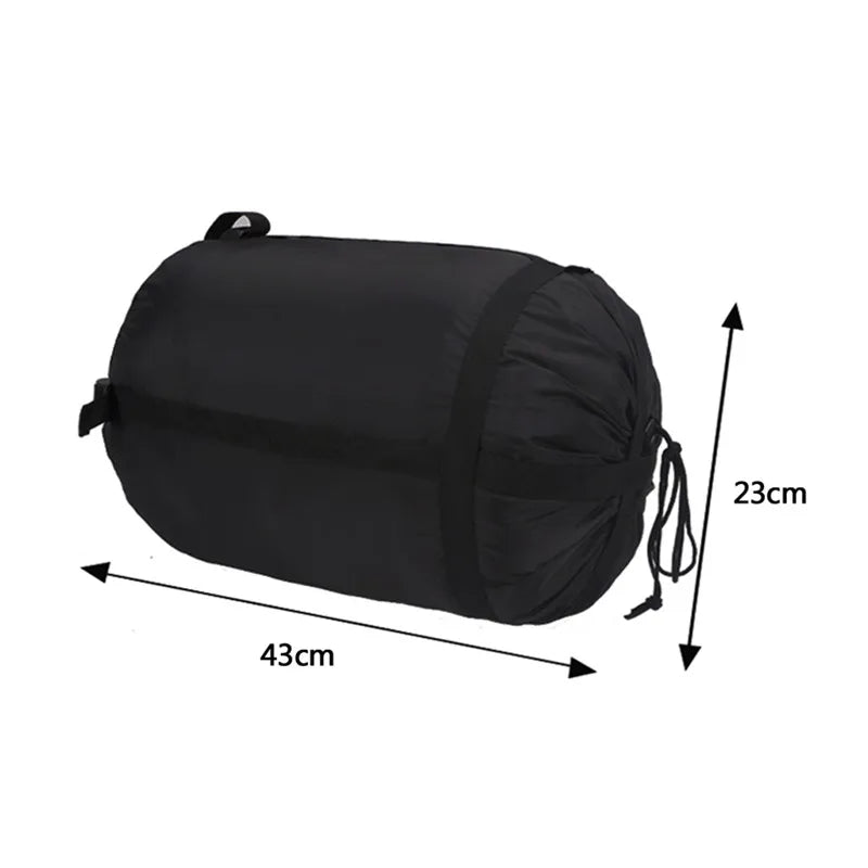 Outdoor Waterproof Compression Stuff Sack Convenient Lightweight Sleeping Bag Storage Package For Camping Travel Drift Hiking Peaceful Pleasures Health and Wellness