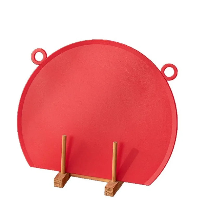 New Non-Slip Dura Kitchen Tpu Cutting Board, Round Flexible Bendable Design, Dishwasher Safe, Ideal for Kitchen & Restaurant Use Peaceful Pleasures Health and Wellness