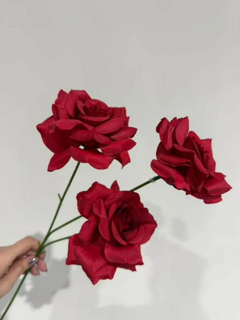 Silk Rose Bouquet – Artificial Flowers for Wedding & Home Décor