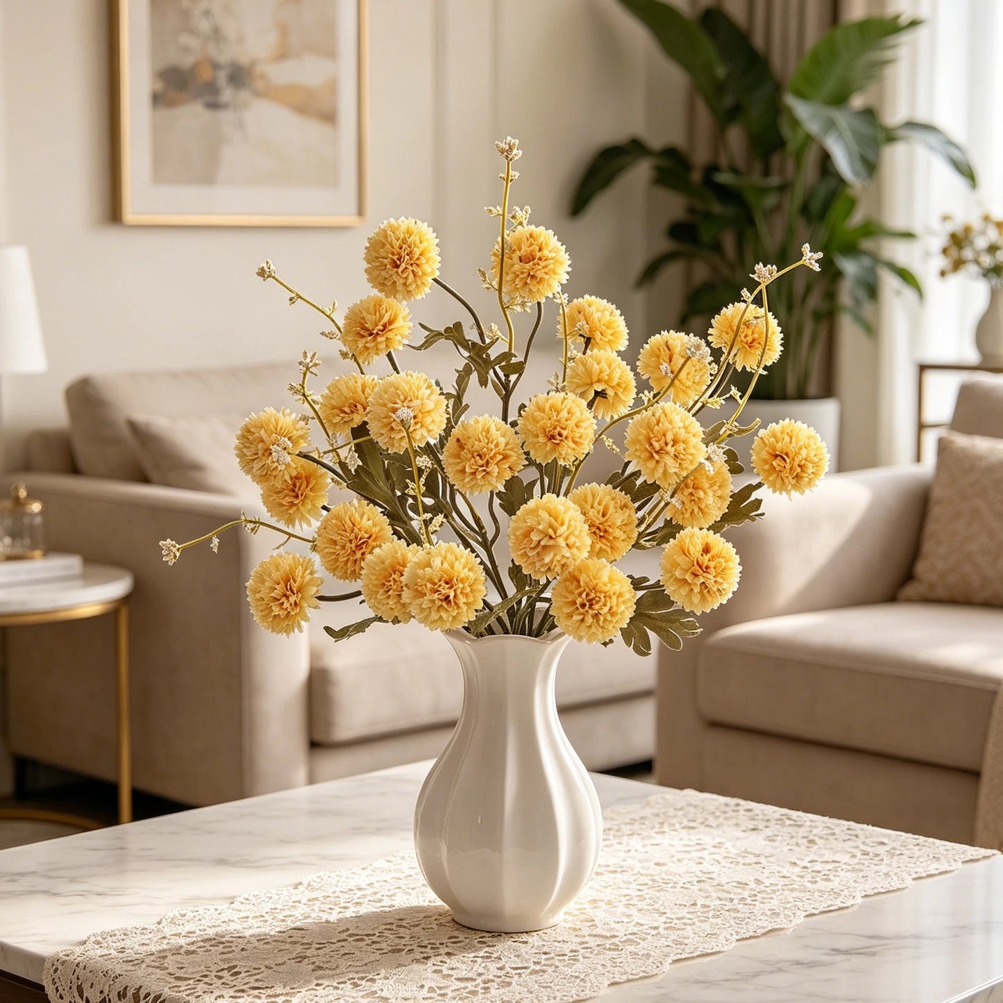 Silk Chrysanthemum Artificial Flowers – Wedding & Home Décor