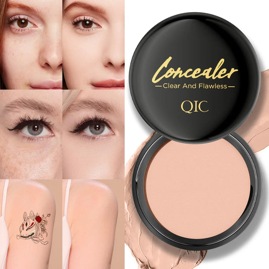 QIC Waterproof Full Coverage Concealer – All Skin Tones Full Coverage Concealer Oasis Select