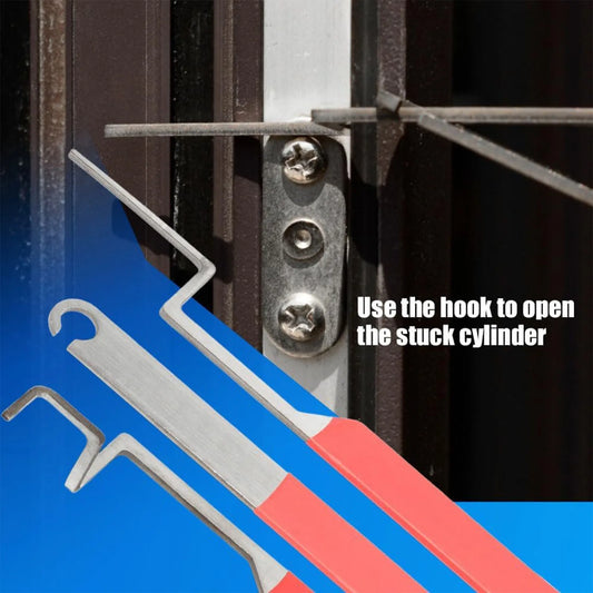 3-Piece Stuck Window Opening Tool Kit | Stainless Steel Window Repair Tool Kit Peaceful Pleasures Health and Wellness