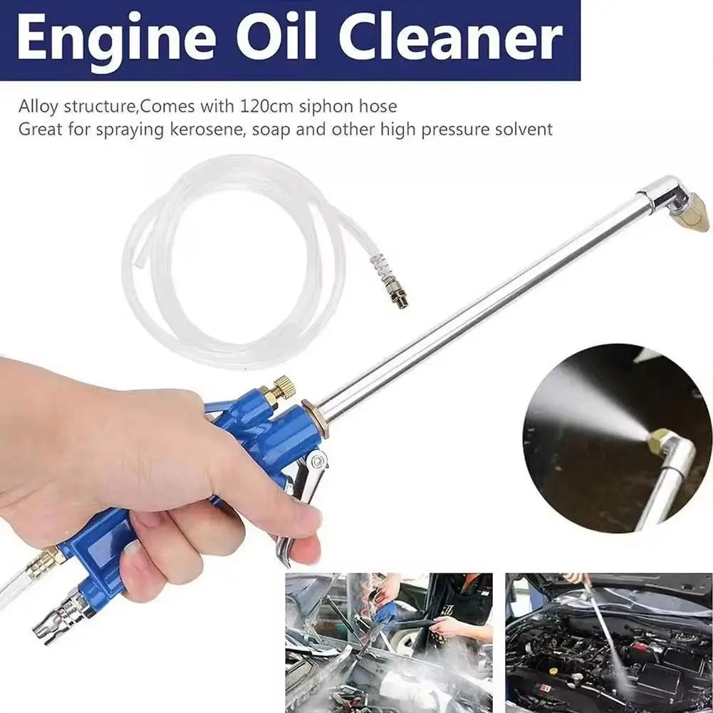 Pneumatic cleaning gun, high-pressure spray gun, car engine oil, dirt, water, and air dual-purpose adjustable air pressure dust Peaceful Pleasures Health and Wellness