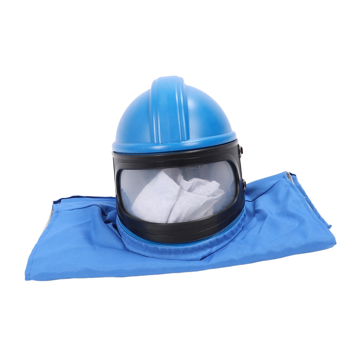 Air Supply Sandblaster Sandblasting Helmet Hood Supplied Safety