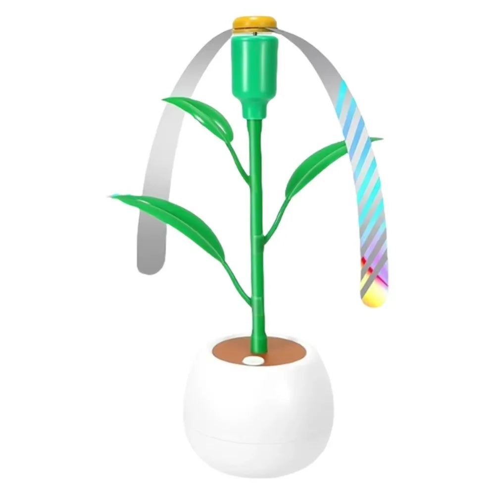 Portable Desktop Fly Fan – Silent Foldable Insect Repellent