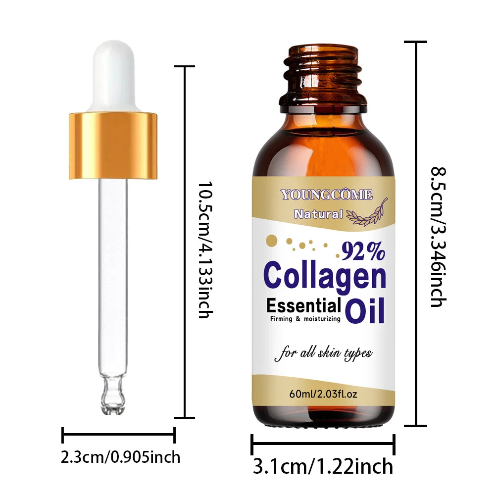 Collagen Peptide Anti-Aging Face Serum – Brighten & Firm Skin Collagen Face Serum Peaceful Pleasures Health and Wellness