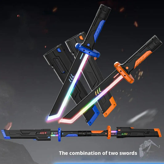 Colorful Glowing Sword Toys for Kids and Adults Peaceful Pleasures Health and Wellness