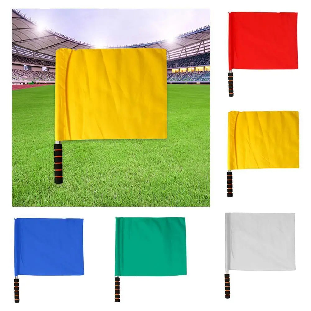 Soccer Referee Flag for Training and Competition Peaceful Pleasures Health and Wellness
