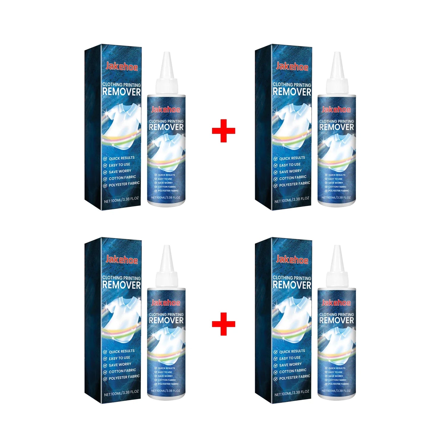 JAKEHOE Fabric Print Remover for Cotton – 100ml Powerful