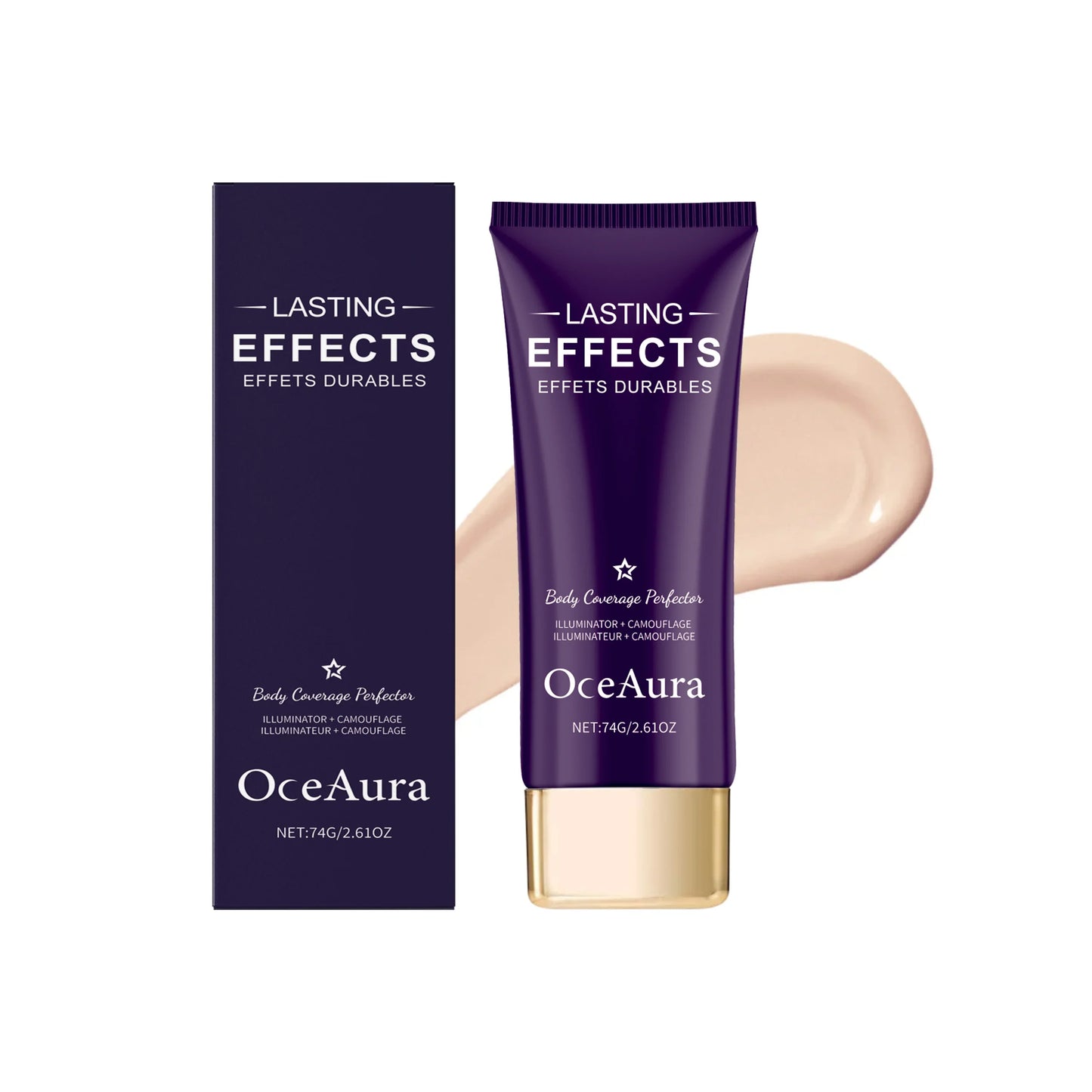 OceAura Lightweight Concealer & Foundation Cream – Full Coverage