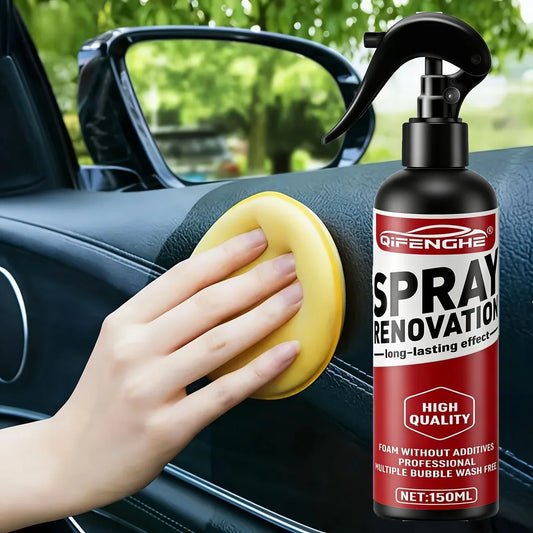Wash-Free Foam Car Cleaner Spray – Interior & Exterior Restore Car Foam Cleaner Oasis Select