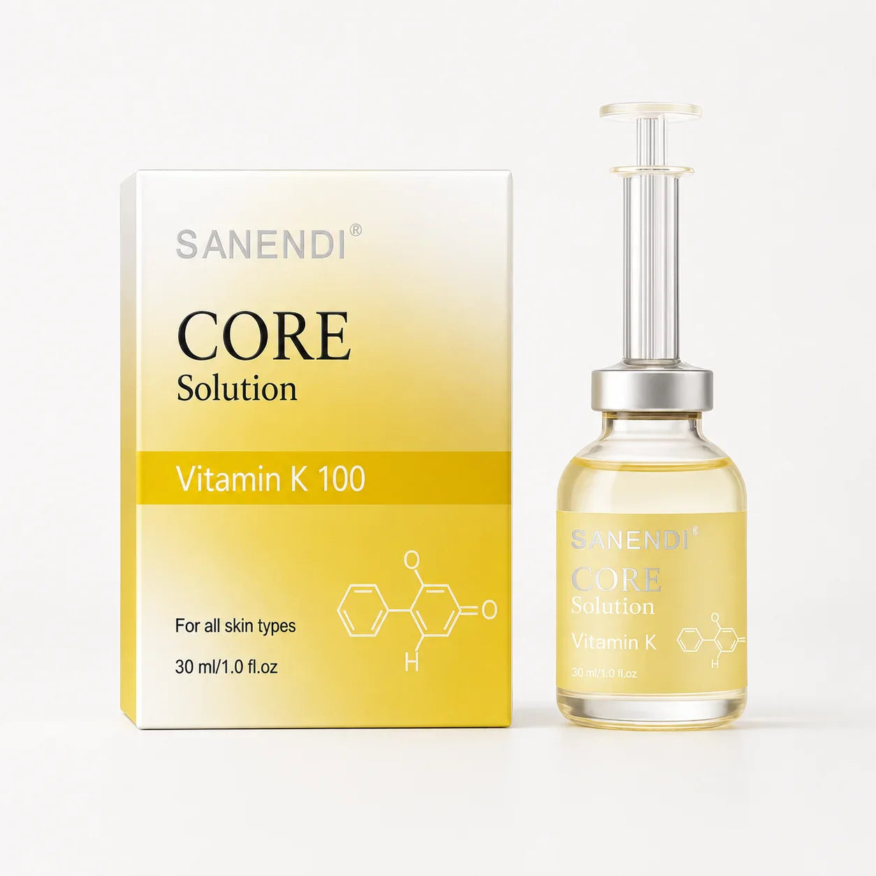 SANENDI Salmon DNA Serum – Hyaluronic Acid & Peptide Essence
