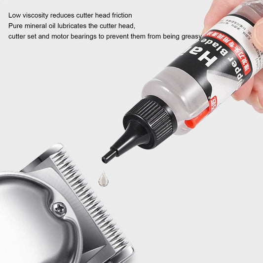 60ML Hair Trimmer Lubricant Oil, Clipper Barber Oil for Beard Shaver, Rust Prevention Maintenance for Hair Clippers Peaceful Pleasures Health and Wellness
