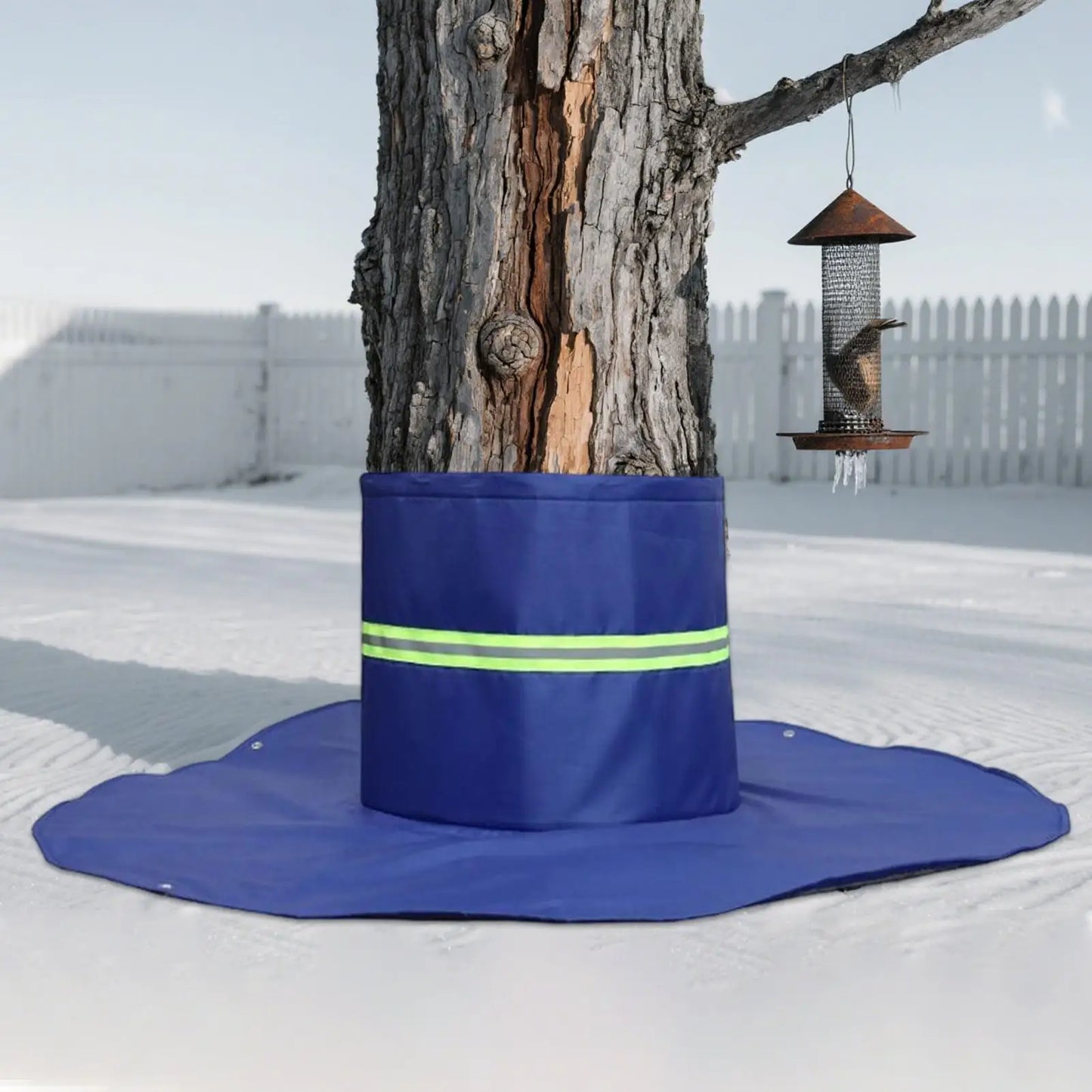 Tree Cover Outdoor Plant Root Stump Protection Bag Adjustable Guards For Trunk Shrub Vegetable Outdoor Landscapes Playgrounds Peaceful Pleasures Health and Wellness