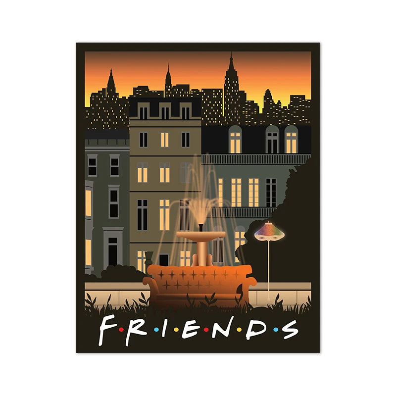 Unagi Definition Canvas Print | Friends TV Show Wall Art