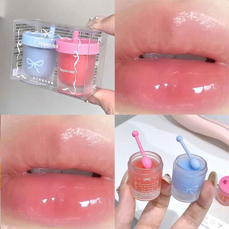 Cappuvini Fruit Lip Sleeping Mask – Hydrate & Repair Dry Lips