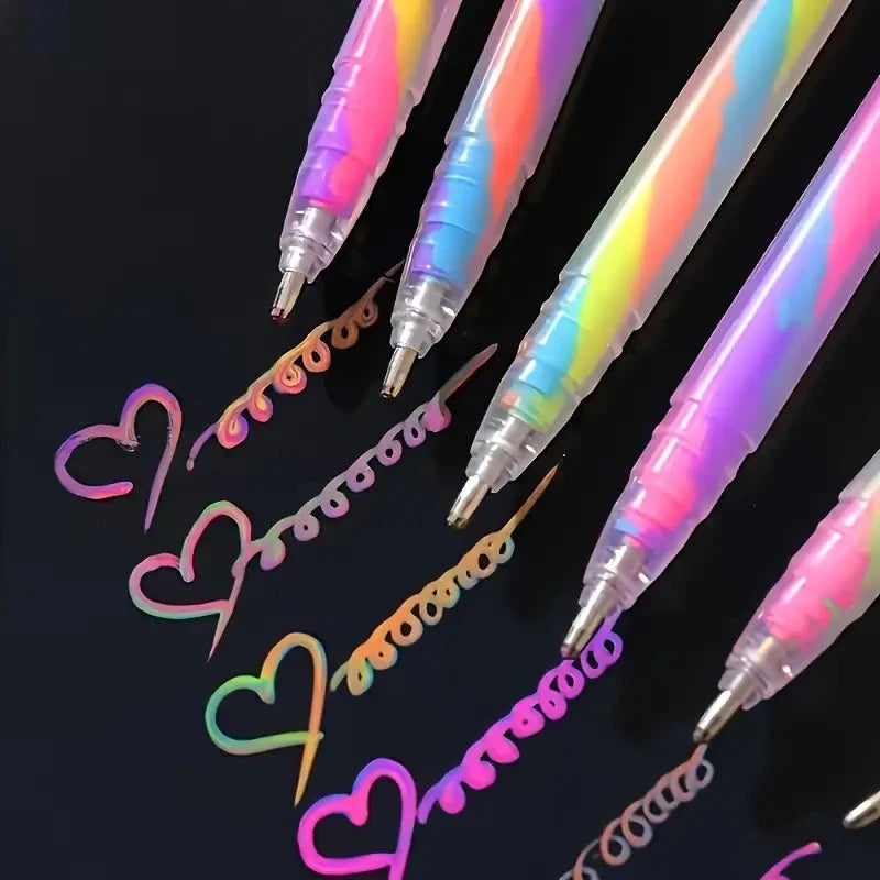 Neon Glitter Gel Pen Set 1.2mm | Journaling, Crafts & Art