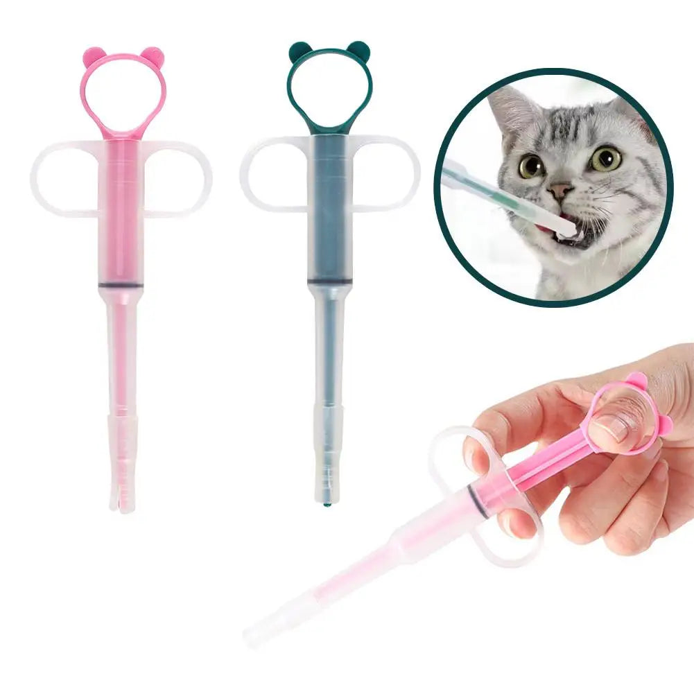 Pet Oral Medication Syringe Dispenser for Cats & Dogs