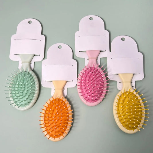 Mini Air Cushion Scalp Massage Comb | Portable Travel Comb Scalp Massage Comb Peaceful Pleasures Health and Wellness 4Pcs