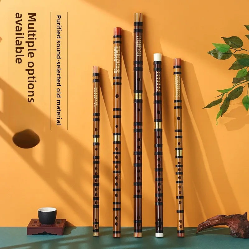Flute Bamboo Musical Instrument Beginners Primary School Students