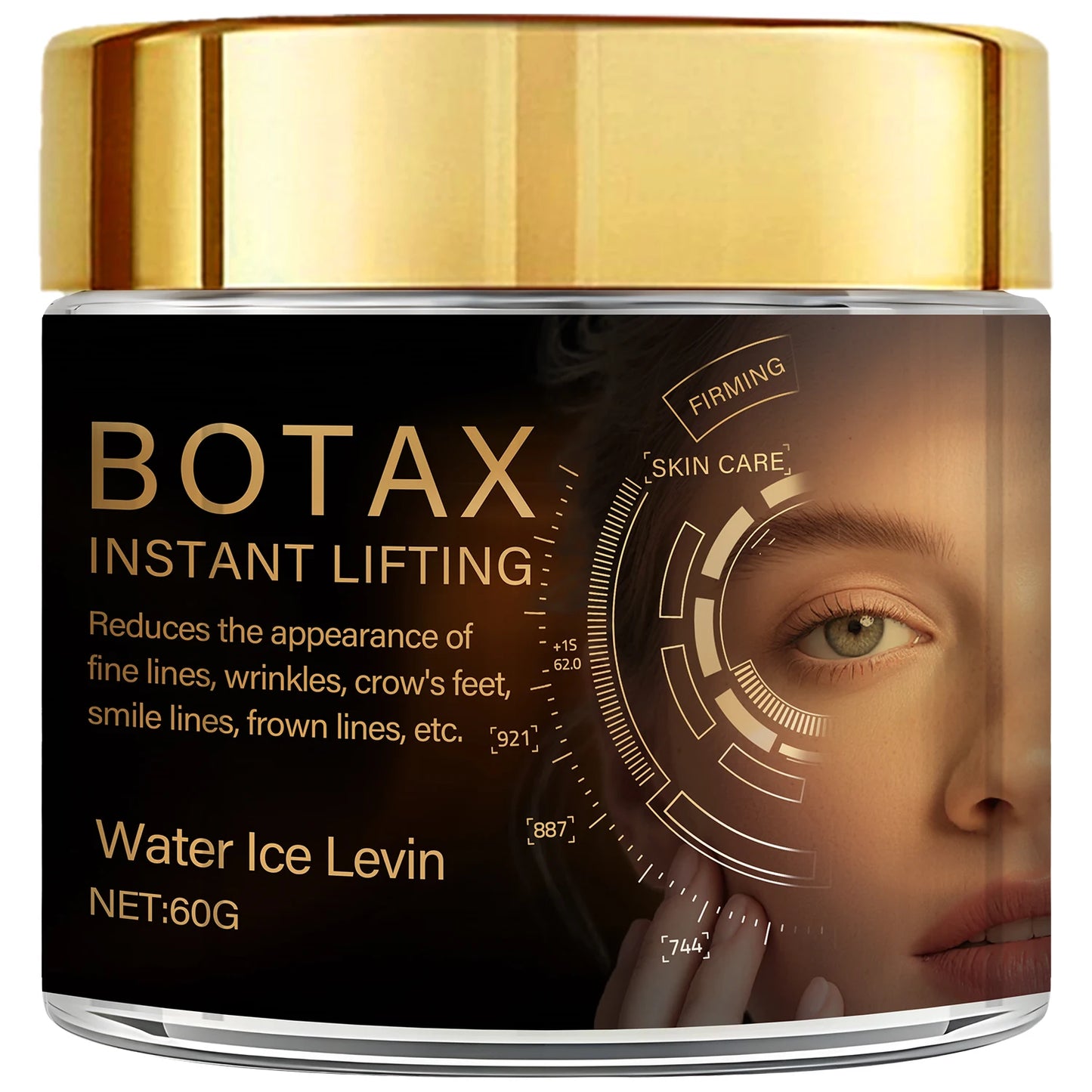 Botax Lifting Firming Cream | Retinol, Hyaluronic Acid & Collagen Firming Face Cream Peaceful Pleasures Health and Wellness black 60g