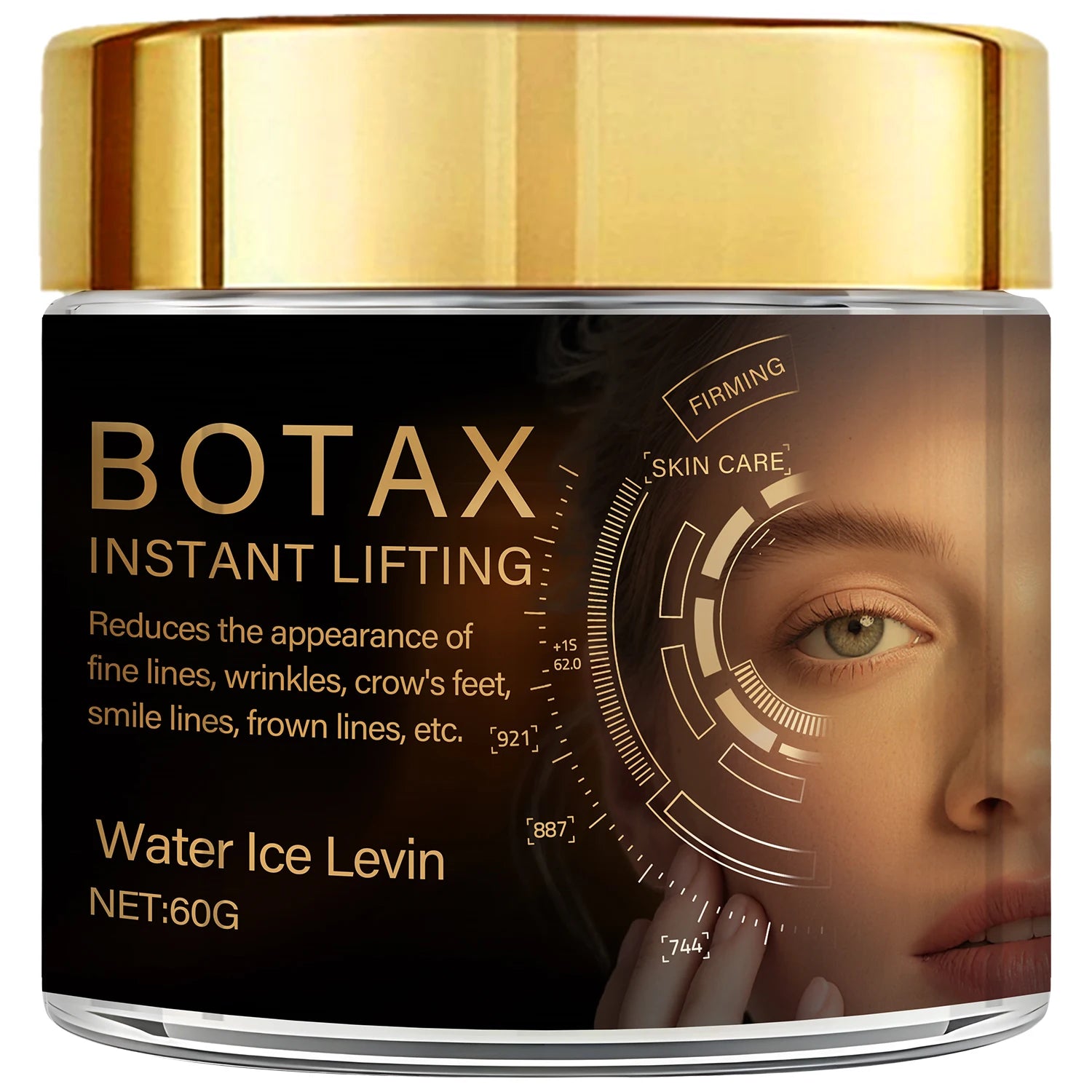 Botax Lifting Firming Cream | Retinol, Hyaluronic Acid & Collagen Firming Face Cream Peaceful Pleasures Health and Wellness black 60g