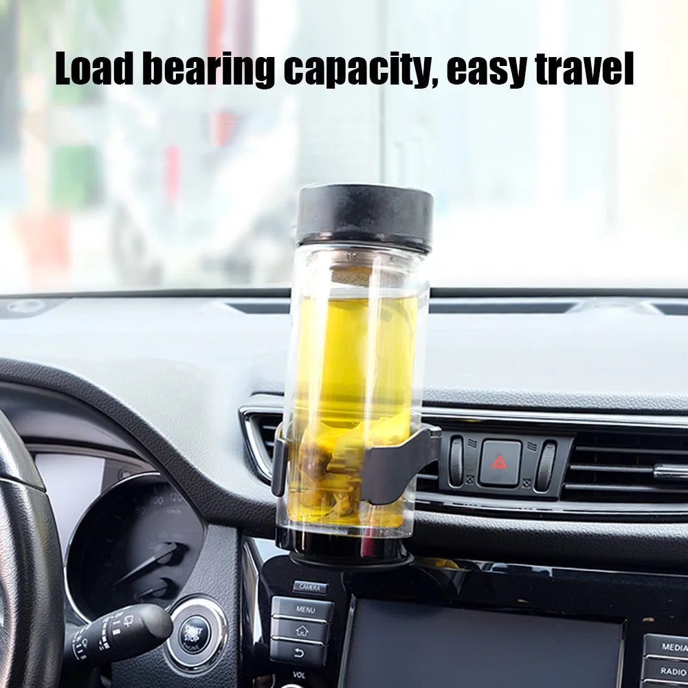 Car Air Vent Cup Holder – Universal Drink & Bottle Mount Peaceful Pleasures Health and Wellness
