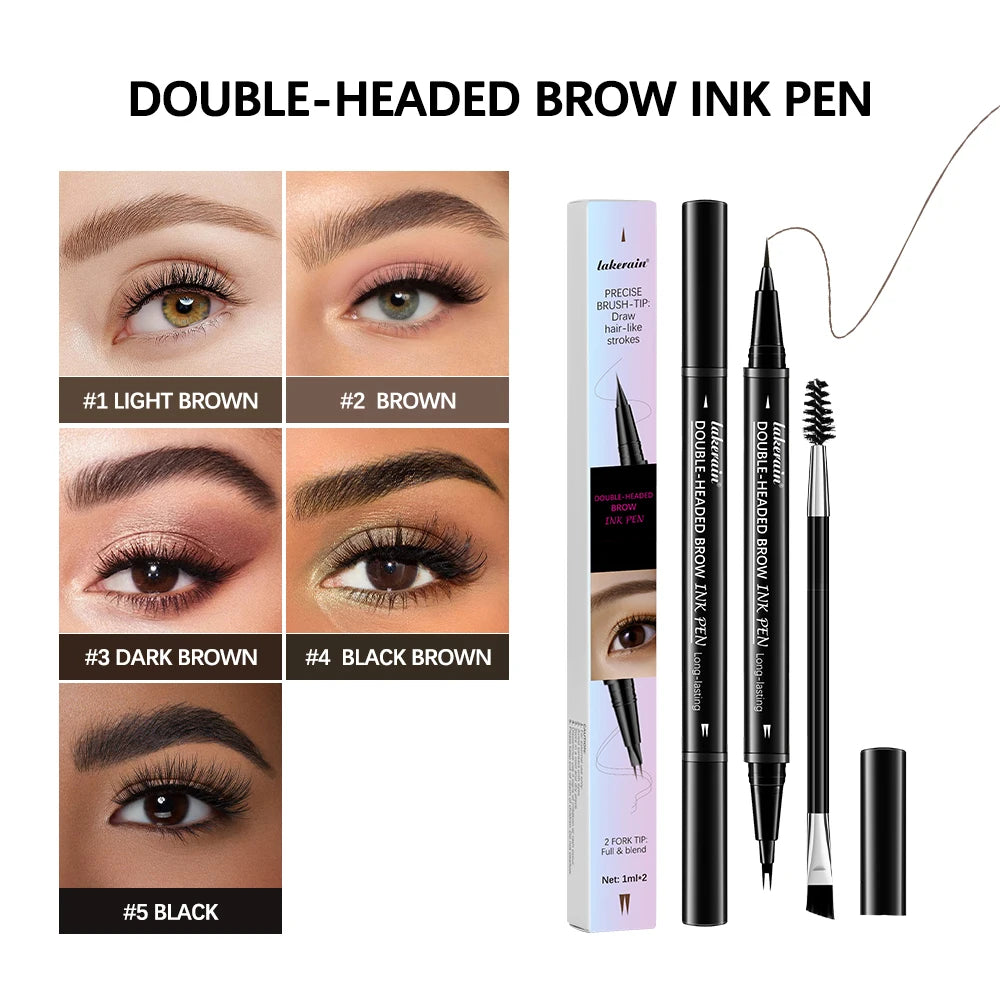 2-in-1 Eyebrow Pencil & Eyeliner | Waterproof, All Skin Tones Eyebrow Pencil Eyeliner Peaceful Pleasures Health and Wellness