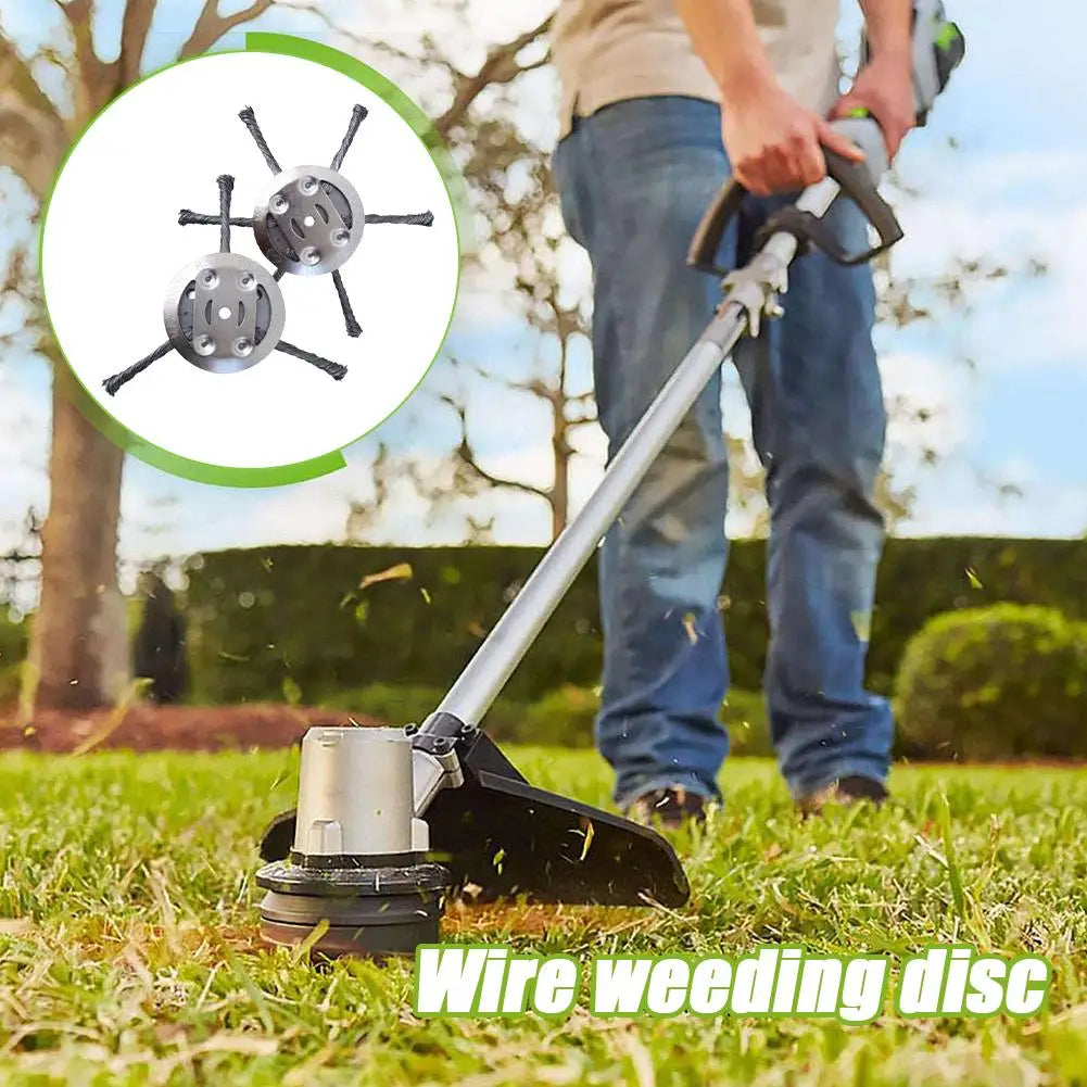 3/ 6 Blades Grass Trimmer Head Steel Brushcutter Weed For Garden Grass Trimmer Head Lawnmover Power Tool B4O2 Peaceful Pleasures Health and Wellness