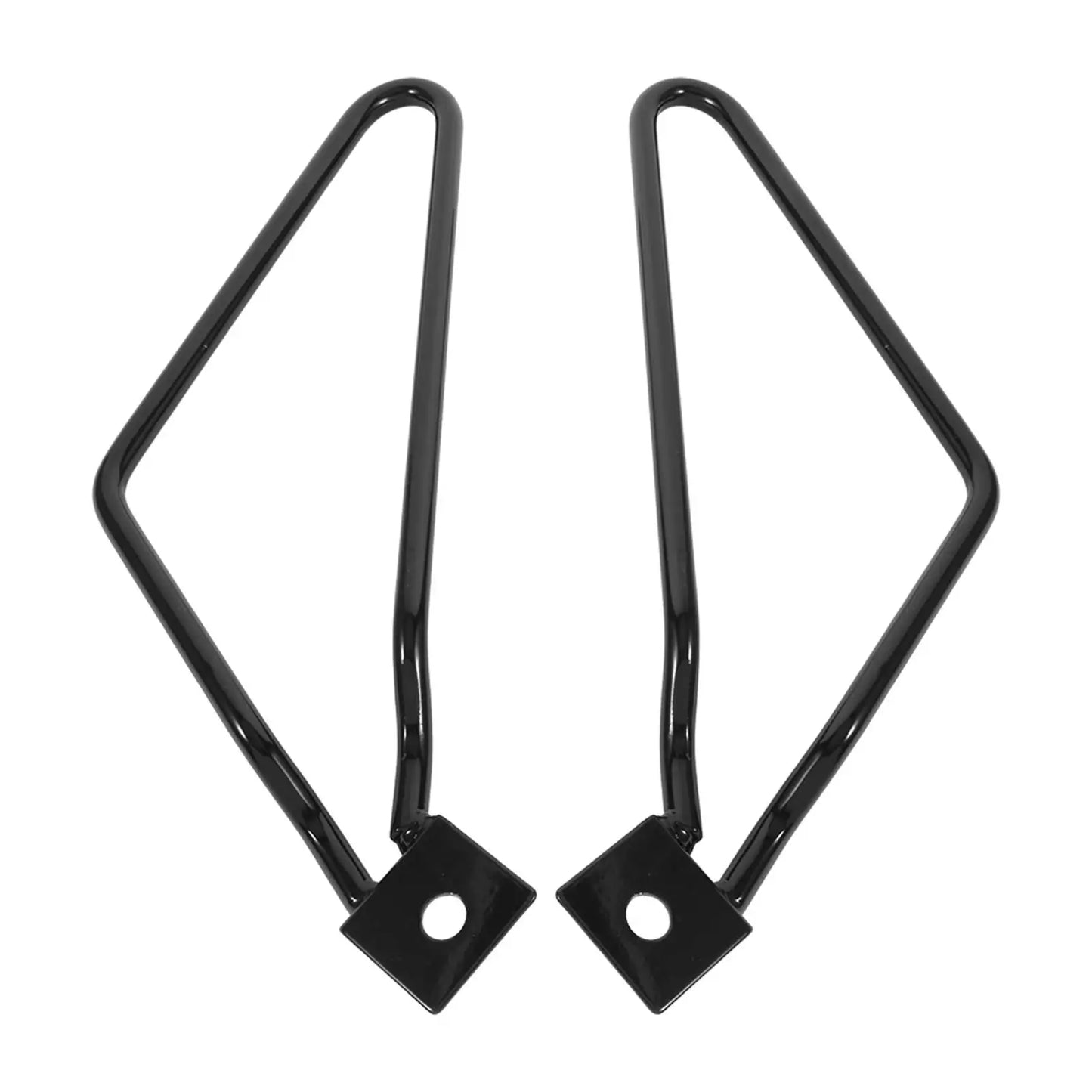 2x Motorcycle Saddlebags Mount Brackets Support XL883 1200 HD1450 1584