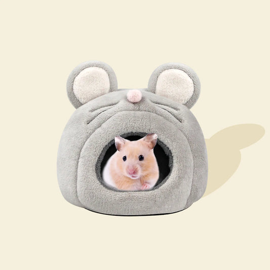 Soft Guinea Pig House Bed Cage For Hamster Mini Animal Mice Rat Nest Bed Hamster House Small Pets Hamster Home Peaceful Pleasures Health and Wellness