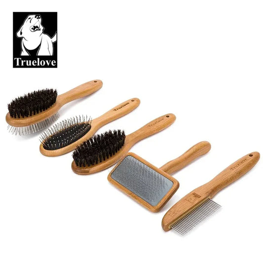 Truelove Deshedding Pet Grooming Brush for Dogs & Cats | Sensitive Skin Peaceful Pleasures Health and Wellness