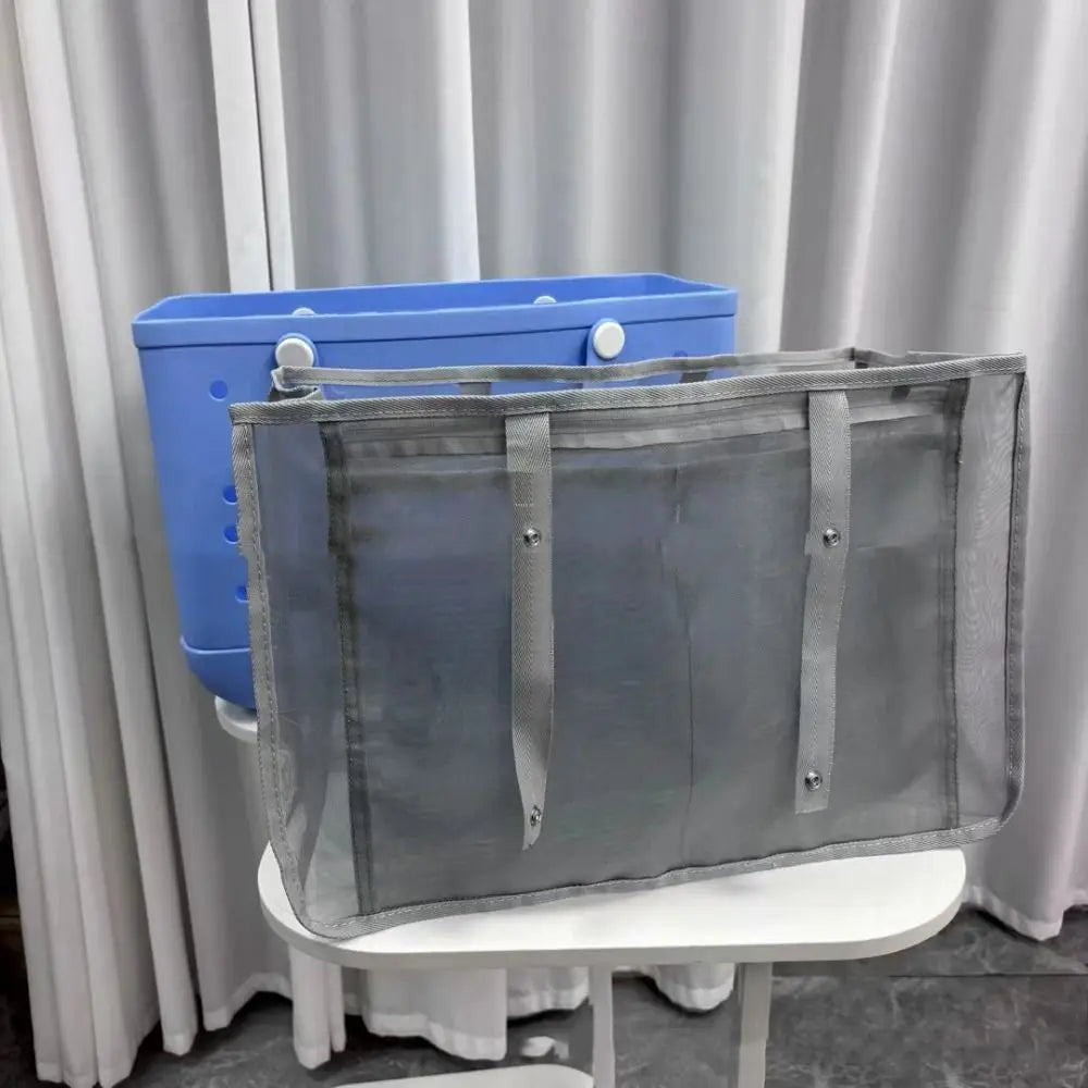 Sandproof Beach Tote Organizer Insert | Breathable Mesh Bag
