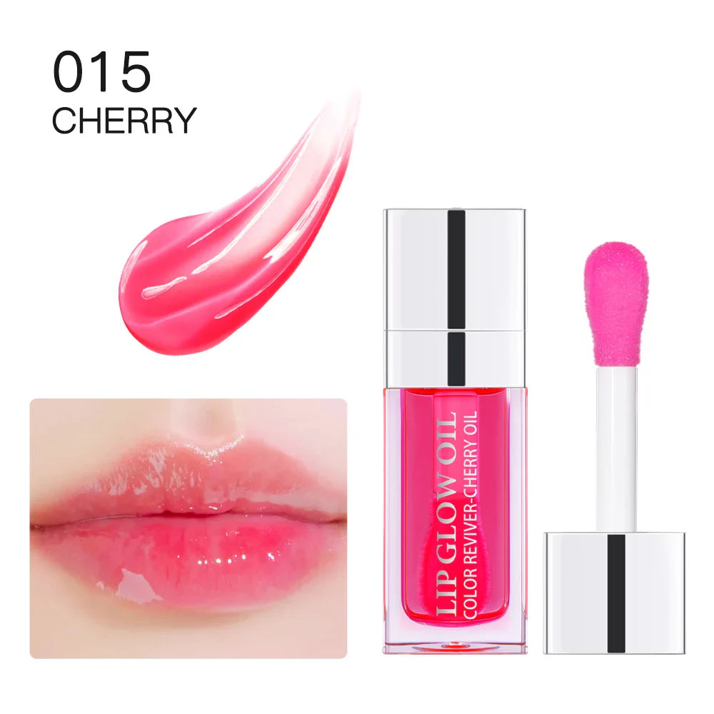 Lakerain Crystal Jelly Lip Glow Oil – Tinted Hydrating Gloss