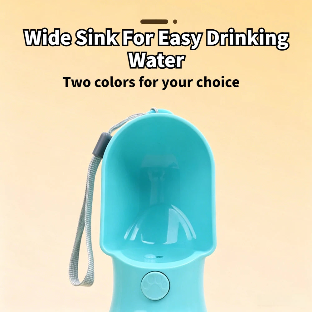 Portable Dog Cat Water Bottle with Storage Food and Water Container for Puppy Pets dogs Feeder Bowl Outdoor Travel Pet supplies Peaceful Pleasures Health and Wellness
