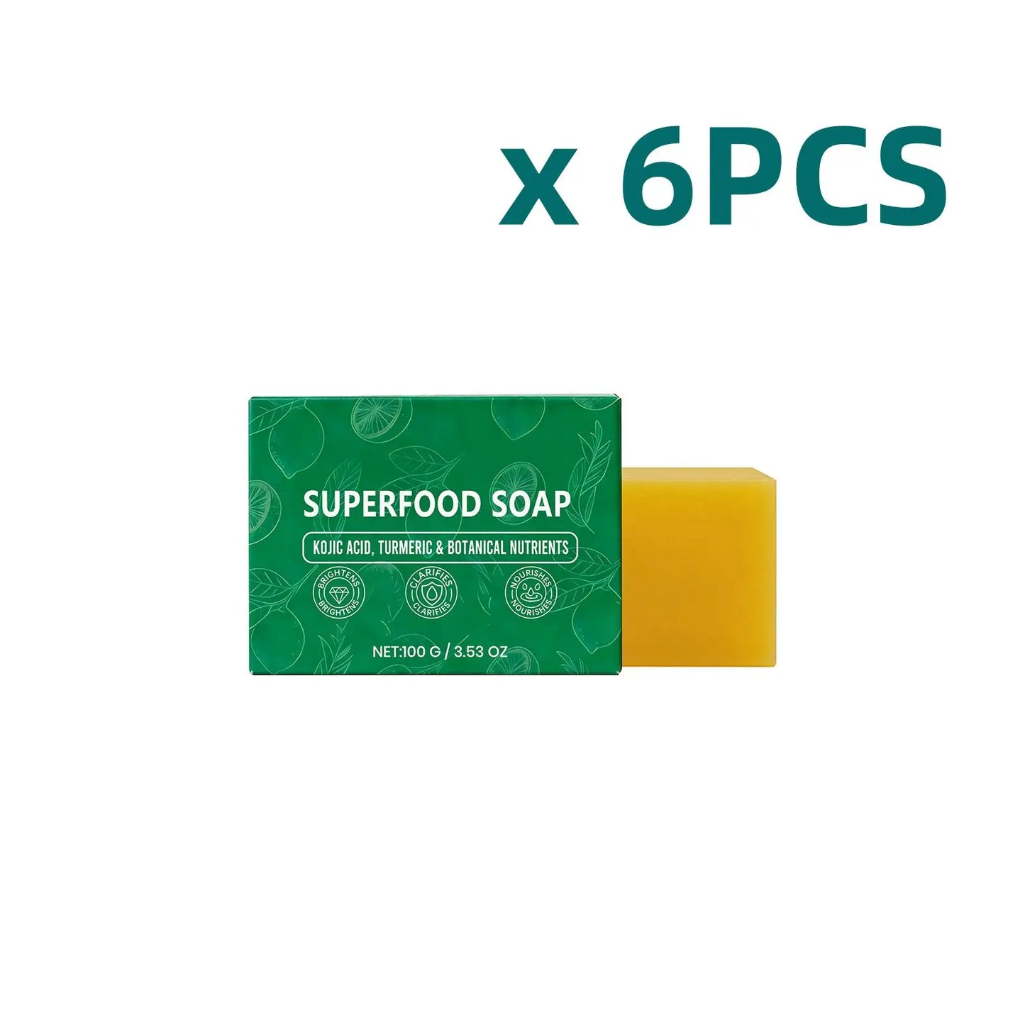 Turmeric Handmade Face Soap | Brightening & Moisturizing Bar