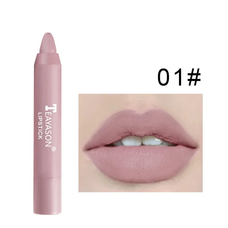 3-Piece Velvet Matte Lipstick Set – Waterproof Long-Lasting Color