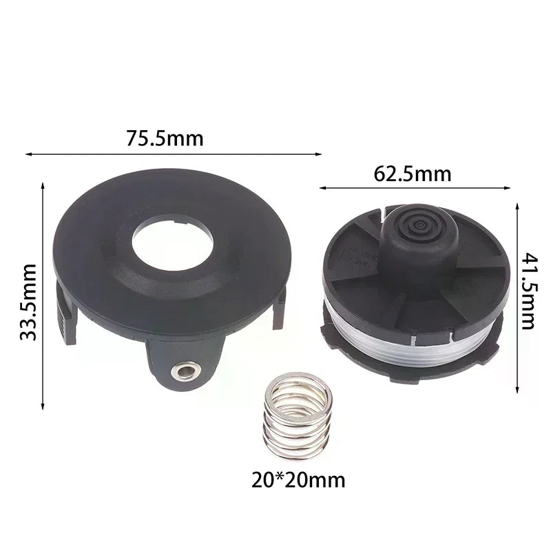 Strimmer Head & Spring Kit for Makita 18V DUA181Z DUR181RF DUR181 Trimmer Replacement Head Peaceful Pleasures Health and Wellness