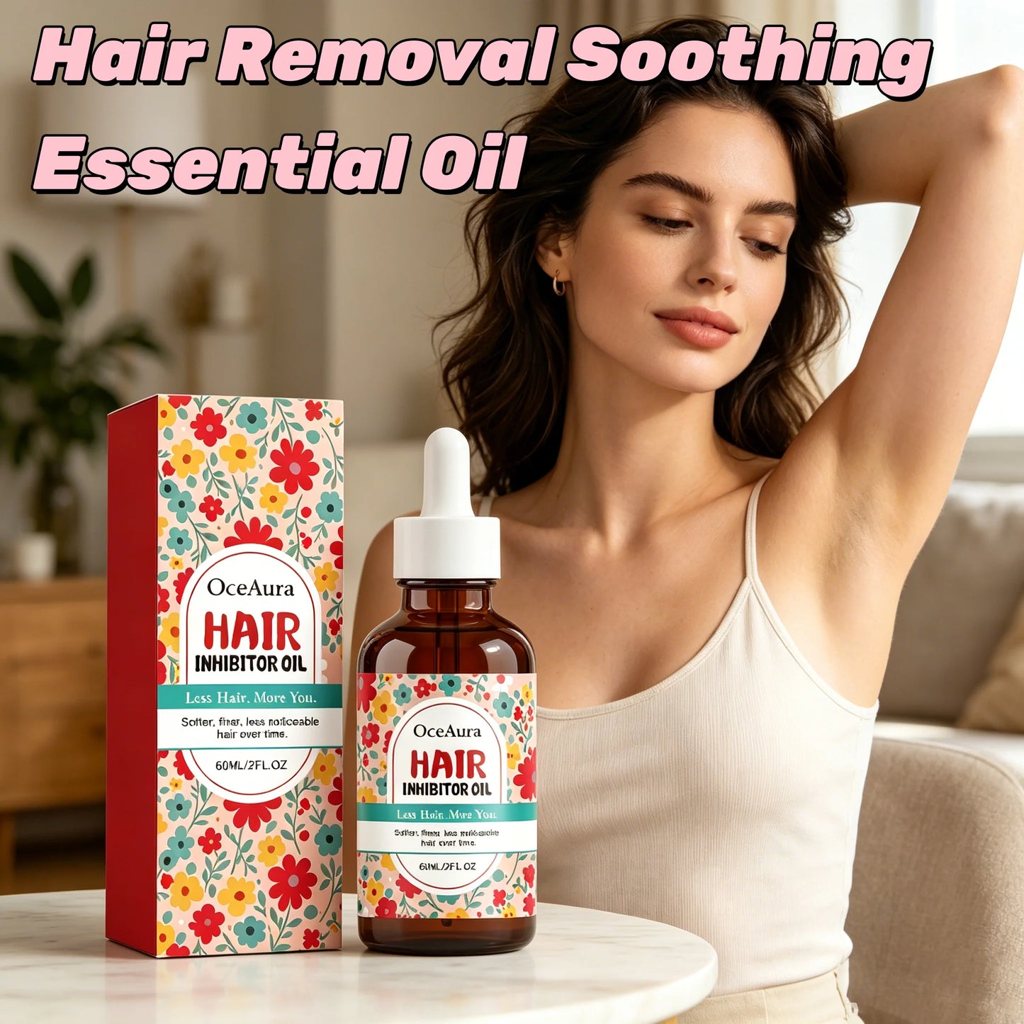 OceAura After Hair Removal Soothing Essential Oil 60ml