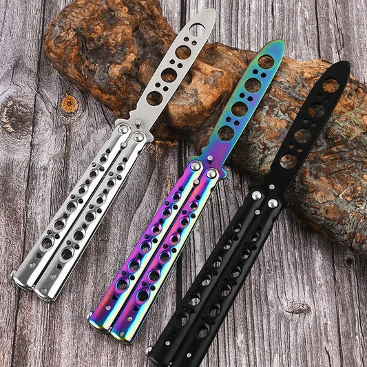 Butterfly Knife Trainer – Folding Balisong Practice Tool