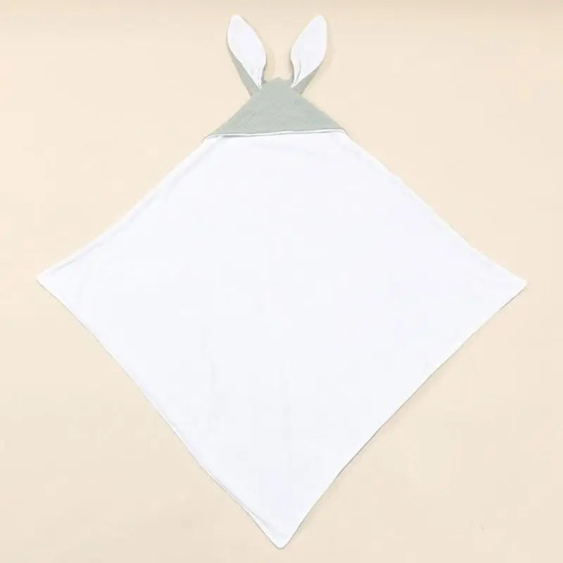 Hooded Baby Bath Towel Wrap | Soft Cotton Rabbit Ears Blanket