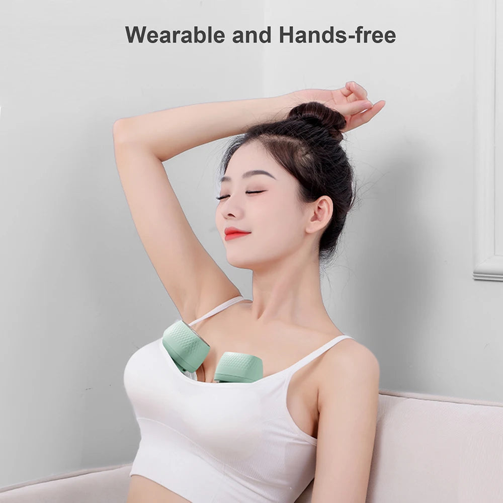 Wearable Hands-Free Electric Breast Pump | 3 Modes 9 Levels