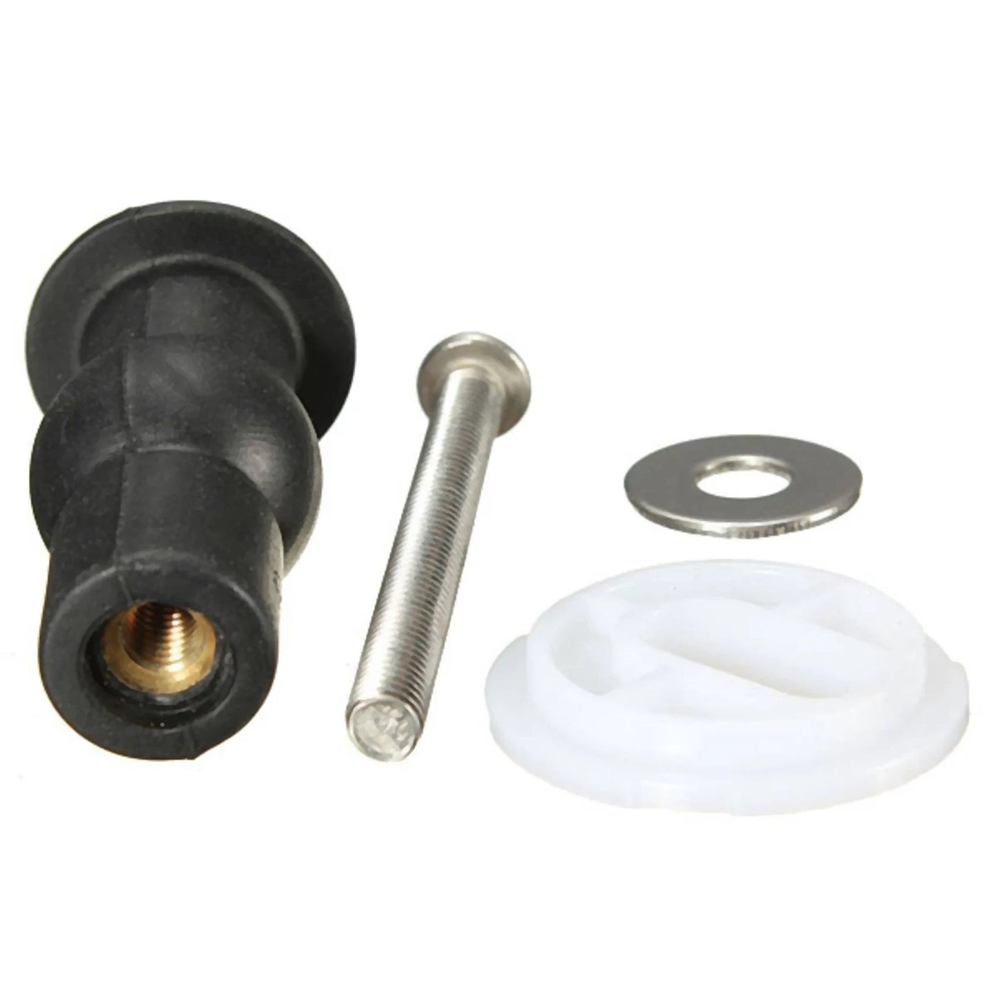 A36T-10 Pair Of Screws For Toilet Seat Toilet Lid Toilet Seat Toilet Seat Cover Black Peaceful Pleasures Health and Wellness