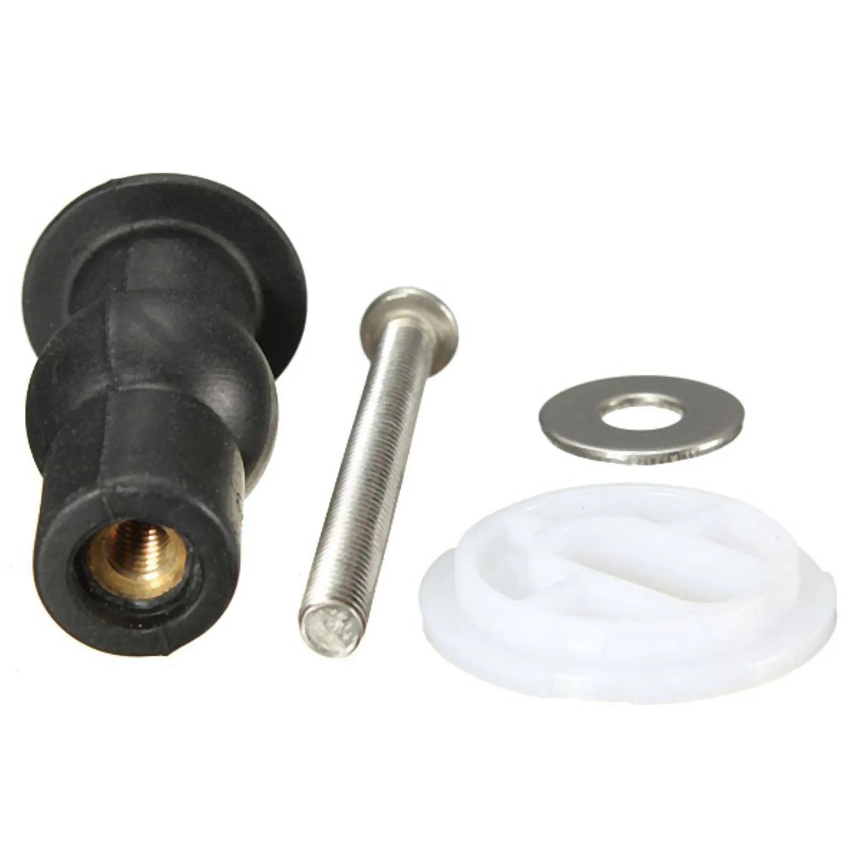 A36T-10 Pair Of Screws For Toilet Seat Toilet Lid Toilet Seat Toilet Seat Cover Black Peaceful Pleasures Health and Wellness