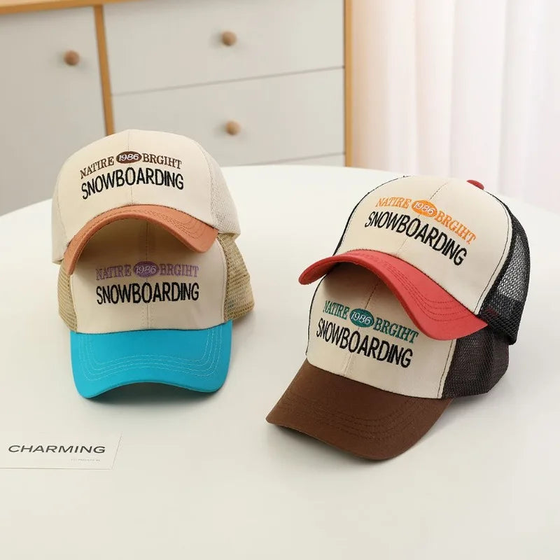 Kids Breathable Mesh Sun Hat Baseball Cap | Ages 1–6