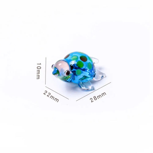 Lifelike Miniature Turtle Figurine | Aquarium & Desktop Decor Decorative Figurine Oasis Select 4