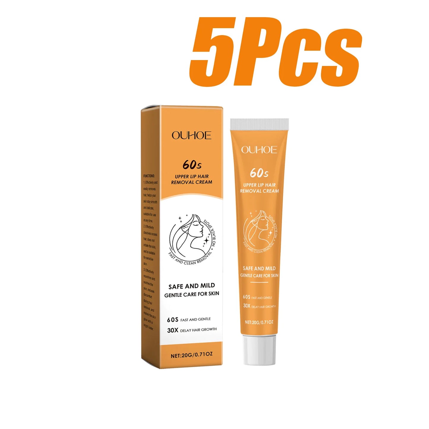 Painless Hair Removal Cream – Face, Legs & Body