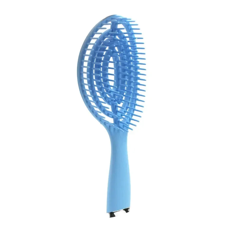Anti-Static Scalp Massage, Vented Hair Brush Comb for Styling, Suitable for Salon and Home Use, Works on Wet and Dry Hairs Peaceful Pleasures Health and Wellness Red