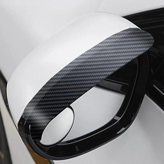 2PCS Side Mirror Rain Visor Guards With Blind Spot Universal Adjustable Rainproof Shield Wide Angle Eyebrow Visor Exterior parts Peaceful Pleasures Health and Wellness
