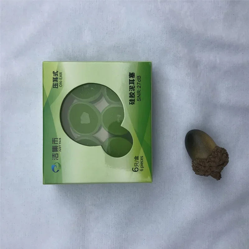 Reusable Silicone Ear Plugs for Noise Reduction and Sleep Sound Insulation, 6 - 12 PCS Peaceful Pleasures Health and Wellness